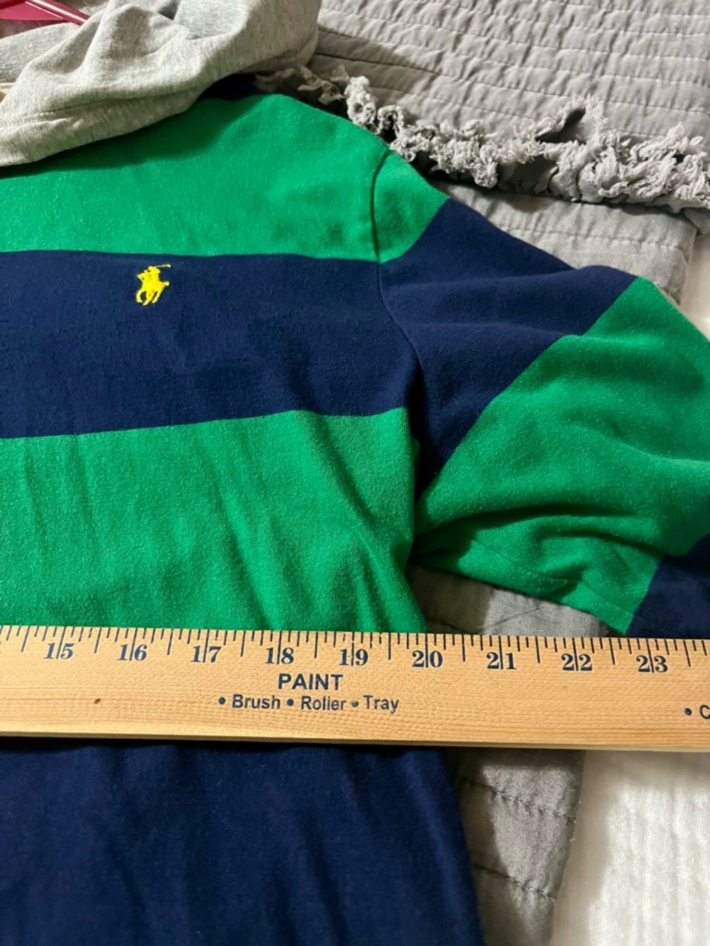 Polo by Ralph Lauren Striped Hoodie - Medium - Picture 4 of 5